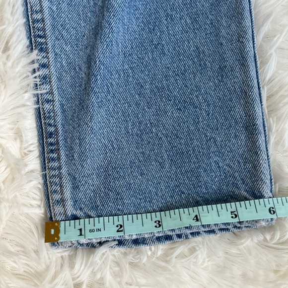 Vintage Levi’s Student Fit 550 Orange Tab Jeans Size 27W 28L - Picture 10 of 10